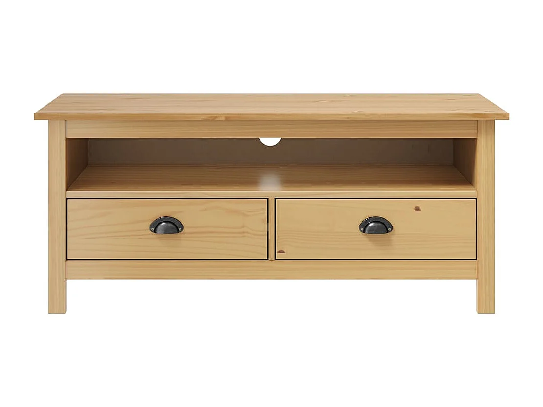 Heidi Tv-meubel ll 110x40x47 cm grenenhout honingbruin