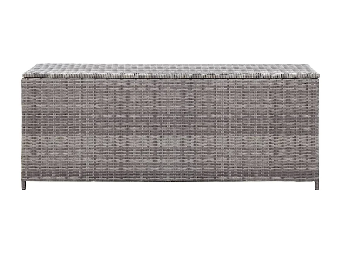 Gryris Tuinbox 120x50x60 cm poly rattan grijs