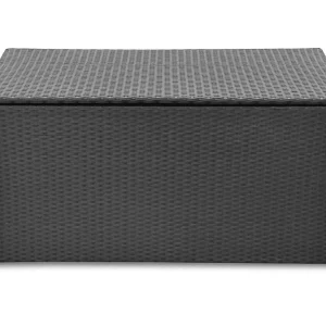 Gryris Tuinbox 120x50x60 cm poly rattan zwart Gryris Tuinbox 120x50x60 cm poly rattan zwart