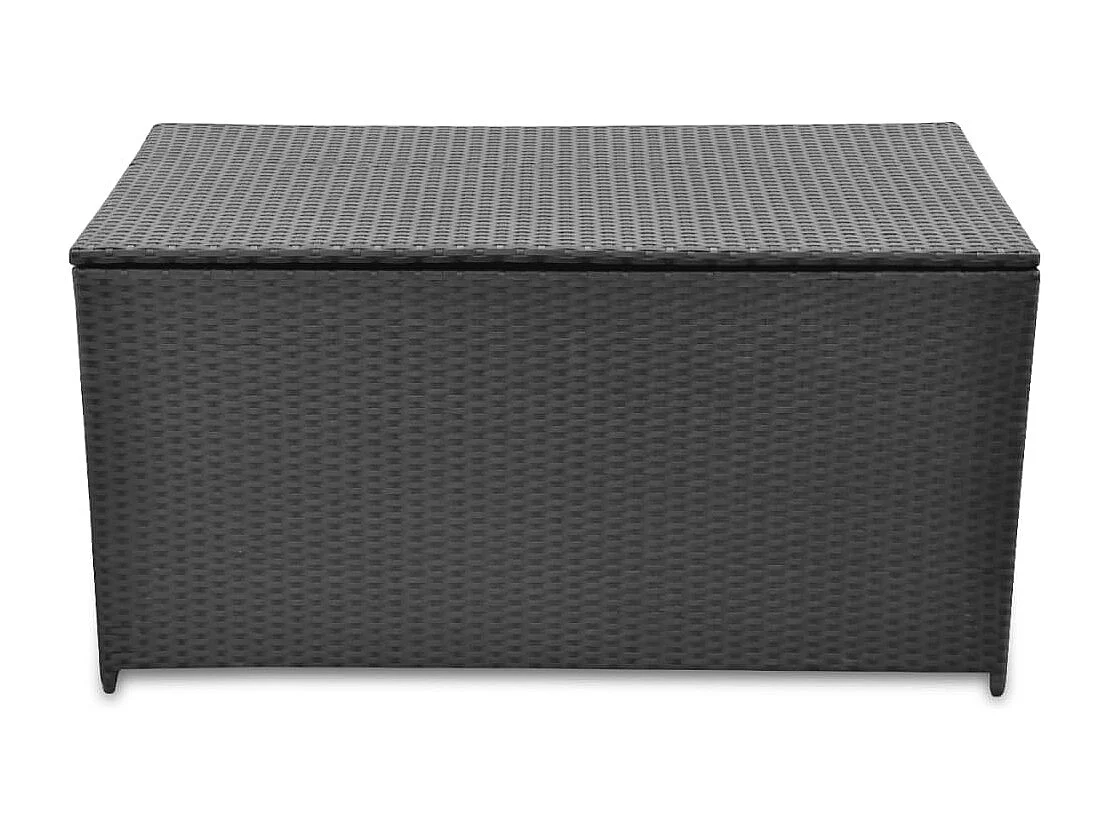 Gryris Tuinbox 120x50x60 cm poly rattan zwart