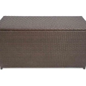 Gryris Tuinbox 120x50x60 cm poly rattan bruin Gryris Tuinbox 120x50x60 cm poly rattan bruin