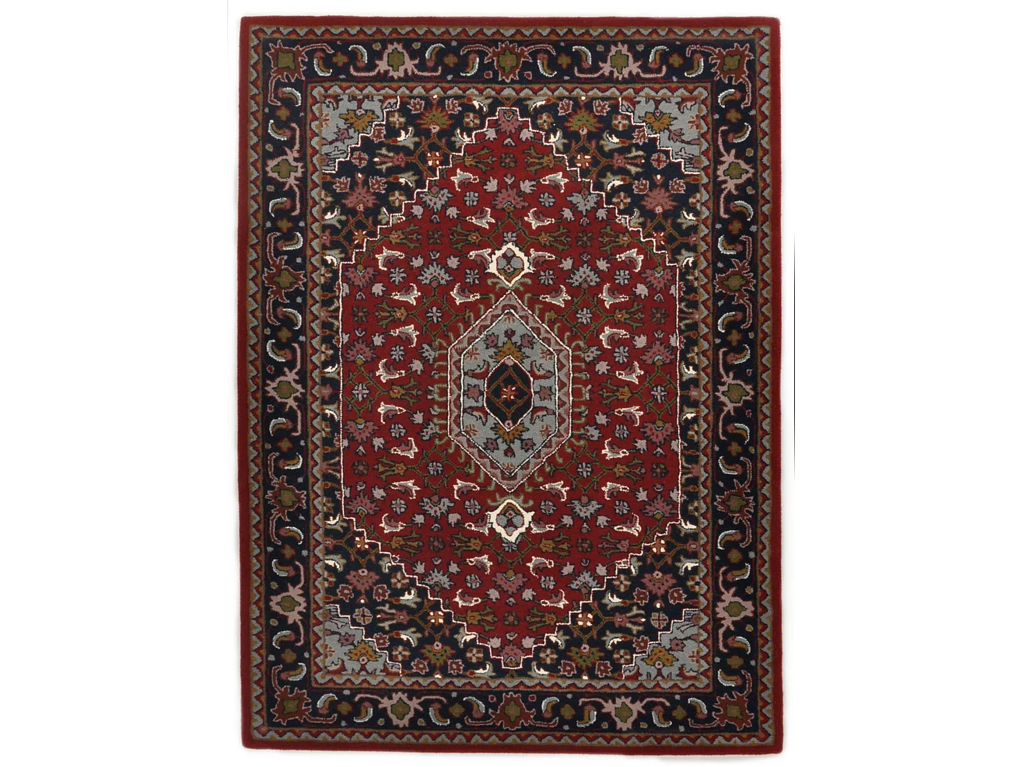 Handgetuft tapijt van wol 60x90 cm rood Royal Orient