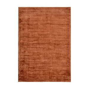 Handgeweven viscose tapijt 190×290 cm koper Shine Handgeweven viscose tapijt 190×290 cm koper Shine