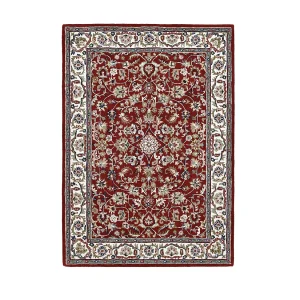 Handgetuft tapijt van wol 40×60 cm rood Royal Orient Handgetuft tapijt van wol 40×60 cm rood Royal Orient