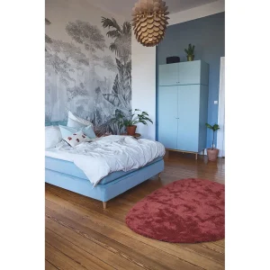 Handgetuft shaggy tapijt 80×120 cm roest Cozy Handgetuft shaggy tapijt 80×120 cm roest Cozy