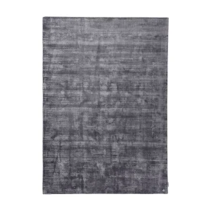 Handgeweven viscose tapijt 50×80 cm antraciet Shine Handgeweven viscose tapijt 50×80 cm antraciet Shine