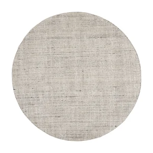 Gestreepte UNI-tapijt van viscose en wol 190×190 cm beige Venus Gestreepte UNI-tapijt van viscose en wol 190×190 cm beige Venus