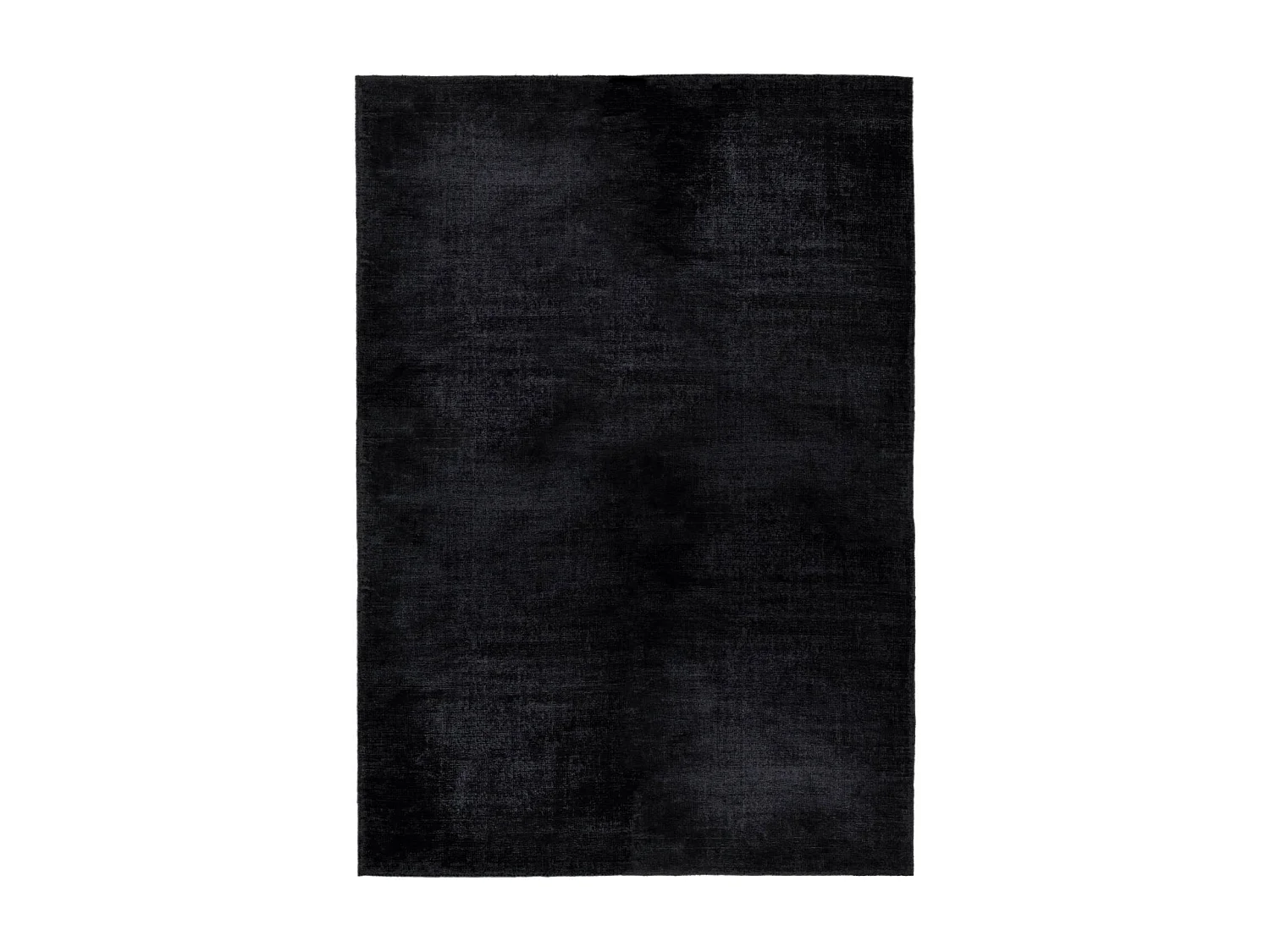 Handgeweven viscose tapijt 250x300 cm zwart Shine