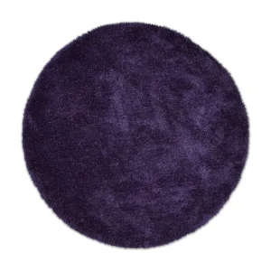 Handgetuft shaggy tapijt 100×100 cm purple Cozy Handgetuft shaggy tapijt 100×100 cm purple Cozy