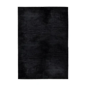 Handgeweven viscose tapijt 190×290 cm zwart Shine Handgeweven viscose tapijt 190×290 cm zwart Shine