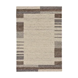 Handgeweven wollen tapijt 90×160 cm beige multi Ehrwald Handgeweven wollen tapijt 90×160 cm beige multi Ehrwald