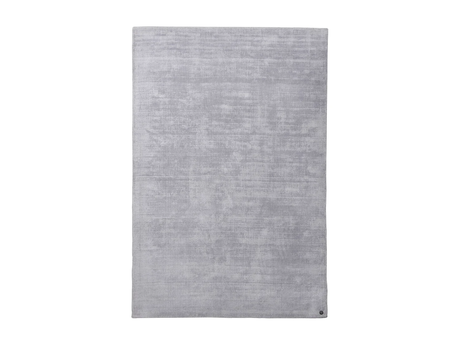 Handgeweven viscose tapijt 300x400 cm zilver Shine