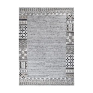 Handgeknoopt wollen tapijt 250×350 cm natuurlijk grijs Nakarta Handgeknoopt wollen tapijt 250×350 cm natuurlijk grijs Nakarta