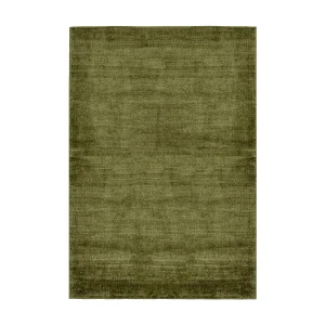 Handgeweven viscose tapijt 190×290 cm mos Shine Handgeweven viscose tapijt 190×290 cm mos Shine