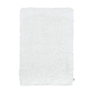 Handgeweven naturel wollen hoogpolig tapijt 80×160 cm wit Fluffy Handgeweven naturel wollen hoogpolig tapijt 80×160 cm wit Fluffy
