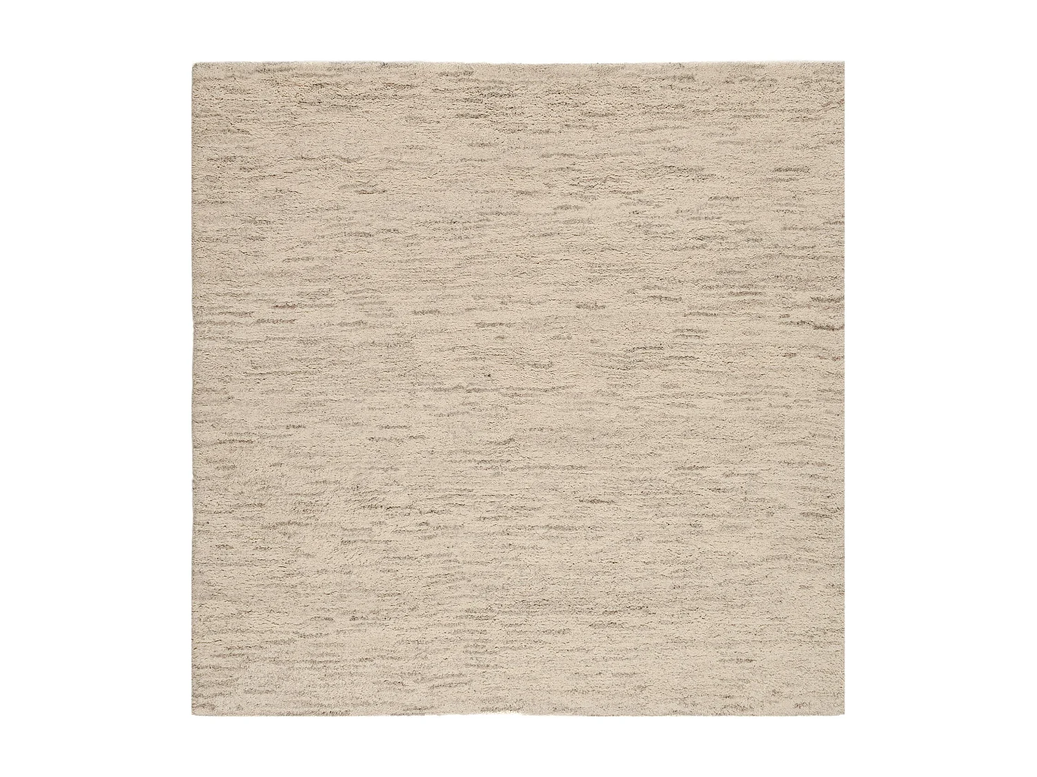 Handgeknoopt Berber tapijt van wol 200x200 cm jaspe Taza Royal