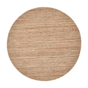 Handgeweven UNI wollen tapijt 190×190 cm oker Pure