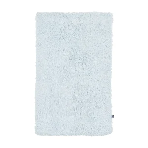Handgeweven naturel wollen hoogpolig tapijt 80×160 cm lichtblauw Fluffy Handgeweven naturel wollen hoogpolig tapijt 80×160 cm lichtblauw Fluffy