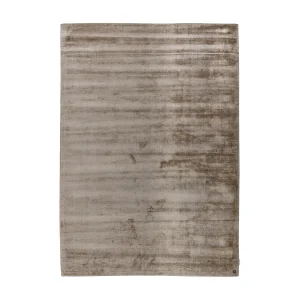 Handgeweven viscose tapijt 85×155 cm beige Shine