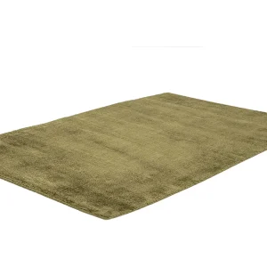 Handgeweven viscose tapijt 85×155 cm mos Shine