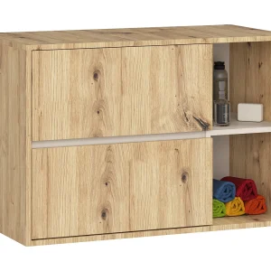 Hangende Wastafel Onderkast VAMI W90 / Wastafel Onderbouw Kast / Badkamer Kastje / Artisan Eik – Kasjmier / AKORD Furniture Factory / 90x60x45,5 cm Hangende Wastafel Onderkast VAMI W90 / Wastafel Onderbouw Kast / Badkamer Kastje / Artisan Eik – Kasjmier / AKORD Furniture Factory / 90x60x45,5 cm