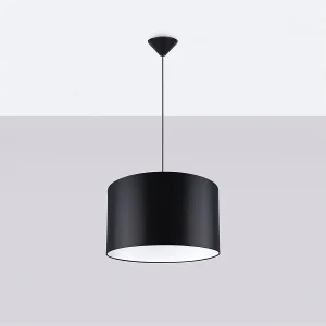 Hanglampen Gloxo minimalistisch van – 1 lichtbronnen 4000K – L.40 x H.88 cm – zwart Hanglampen Gloxo minimalistisch van – 1 lichtbronnen 4000K – L.40 x H.88 cm – zwart