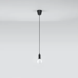 Hanglampen Astis modern van – 1 lichtbronnen 4000K – L.9 x H.90 cm – zwart Hanglampen Astis modern van – 1 lichtbronnen 4000K – L.9 x H.90 cm – zwart