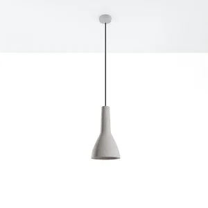 Hanglampen Opilme industrieel van – 1 lichtbronnen 4000K – L.17 x H.132 cm – grijs Hanglampen Opilme industrieel van – 1 lichtbronnen 4000K – L.17 x H.132 cm – grijs