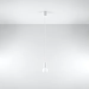 Hanglampen Astis modern van – 1 lichtbronnen 4000K – L.9 x H.90 cm – wit Hanglampen Astis modern van – 1 lichtbronnen 4000K – L.9 x H.90 cm – wit