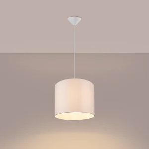 Hanglampen Gloxo minimalistisch van – 1 lichtbronnen 3000K – L.30 x H.88 cm – wit Hanglampen Gloxo minimalistisch van – 1 lichtbronnen 3000K – L.30 x H.88 cm – wit