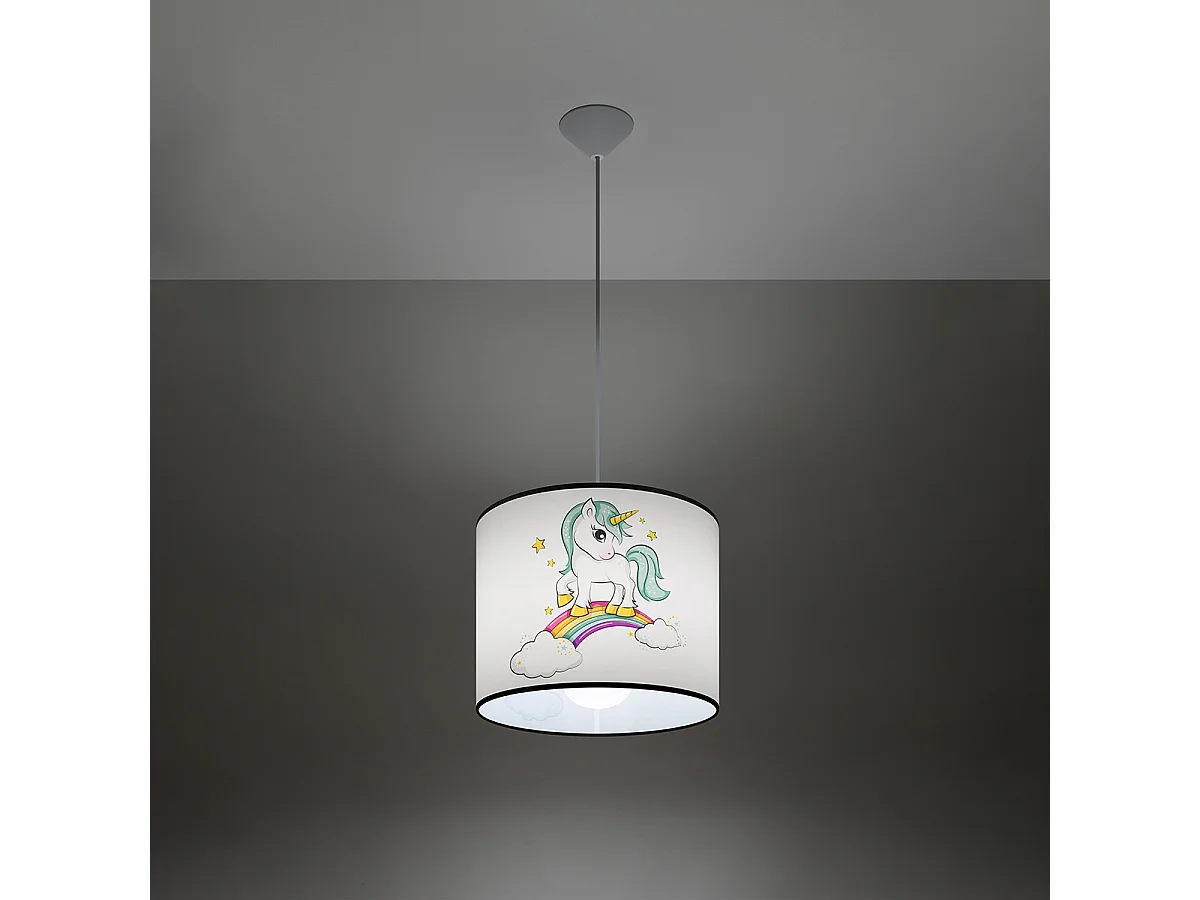 Hanglampen Lincrone modern van - 1 lichtbronnen 3000K - L.30 x H.95 cm - veelkleurig