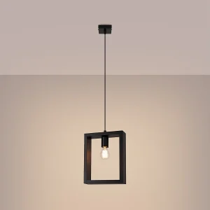 Hanglampen Zodiara Scandinavisch van – 1 lichtbronnen 3000K – L.24 x H.133 cm – wenge Hanglampen Zodiara Scandinavisch van – 1 lichtbronnen 3000K – L.24 x H.133 cm – wenge