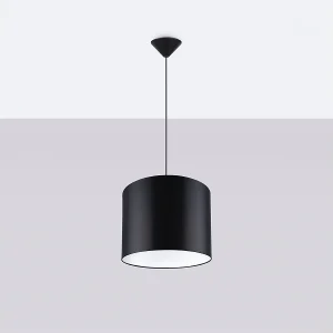 Hanglampen Gloxo minimalistisch van – 1 lichtbronnen 4000K – L.30 x H.88 cm – zwart Hanglampen Gloxo minimalistisch van – 1 lichtbronnen 4000K – L.30 x H.88 cm – zwart
