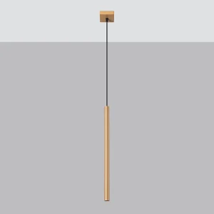 Hanglampen Brill modern van – 1 lichtbronnen 4000K – L.3,5 x H.115 cm – gouden Hanglampen Brill modern van – 1 lichtbronnen 4000K – L.3,5 x H.115 cm – gouden