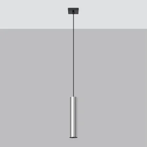 Hanglampen Toris modern van – 1 lichtbronnen 4000K – L.8 x H.100 cm – chroom Hanglampen Toris modern van – 1 lichtbronnen 4000K – L.8 x H.100 cm – chroom