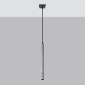 Hanglampen Brill modern van – 1 lichtbronnen 4000K – L.3,5 x H.120 cm – grijs Hanglampen Brill modern van – 1 lichtbronnen 4000K – L.3,5 x H.120 cm – grijs