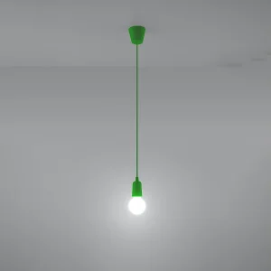Hanglampen Astis modern van – 1 lichtbronnen 3000K – L.9 x H.90 cm – groente Hanglampen Astis modern van – 1 lichtbronnen 3000K – L.9 x H.90 cm – groente