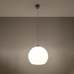 Hanglampen Esfera minimalistisch van – 1 lichtbronnen 3000K – L.30 x H.120 cm – wit Hanglampen Esfera minimalistisch van – 1 lichtbronnen 3000K – L.30 x H.120 cm – wit