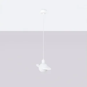 Hanglampen Gloxo modern van – 1 lichtbronnen 4000K – L.20 x H.125 cm – wit Hanglampen Gloxo modern van – 1 lichtbronnen 4000K – L.20 x H.125 cm – wit