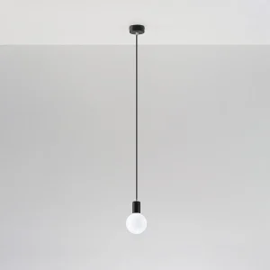Hanglampen Speis modern van – 1 lichtbronnen 4000K – L.8 x H.106 cm – zwart Hanglampen Speis modern van – 1 lichtbronnen 4000K – L.8 x H.106 cm – zwart