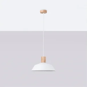 Hanglampen Fanova Scandinavisch van – 1 lichtbronnen 4000K – L.34 x H.120 cm – wit Hanglampen Fanova Scandinavisch van – 1 lichtbronnen 4000K – L.34 x H.120 cm – wit