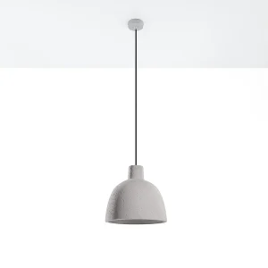 Hanglampen Solyma industrieel van – 1 lichtbronnen 4000K – L.28 x H.128 cm – grijs Hanglampen Solyma industrieel van – 1 lichtbronnen 4000K – L.28 x H.128 cm – grijs