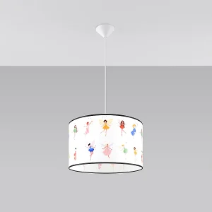Hanglampen Hada modern van – 1 lichtbronnen 4000K – L.40 x H.95 cm – veelkleurig Hanglampen Hada modern van – 1 lichtbronnen 4000K – L.40 x H.95 cm – veelkleurig