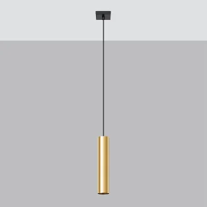 Hanglampen Toris modern van – 1 lichtbronnen 4000K – L.8 x H.100 cm – gouden glans Hanglampen Toris modern van – 1 lichtbronnen 4000K – L.8 x H.100 cm – gouden glans