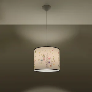 Hanglampen Gufo modern van – 1 lichtbronnen 3000K – L.40 x H.82 cm – veelkleurig Hanglampen Gufo modern van – 1 lichtbronnen 3000K – L.40 x H.82 cm – veelkleurig