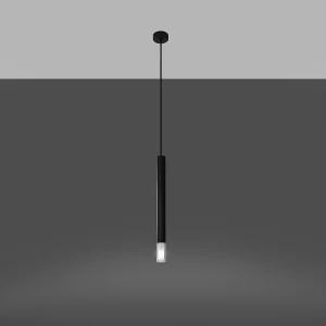 Hanglampen Eclim modern van – 1 lichtbronnen 3000K – L.8 x H.120 cm – zwart Hanglampen Eclim modern van – 1 lichtbronnen 3000K – L.8 x H.120 cm – zwart