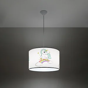 Hanglampen Lincrone modern van – 1 lichtbronnen 3000K – L.40 x H.95 cm – veelkleurig Hanglampen Lincrone modern van – 1 lichtbronnen 3000K – L.40 x H.95 cm – veelkleurig