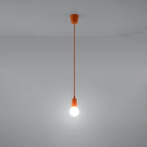 Hanglampen Astis modern van – 1 lichtbronnen 3000K – L.9 x H.90 cm – oranje Hanglampen Astis modern van – 1 lichtbronnen 3000K – L.9 x H.90 cm – oranje