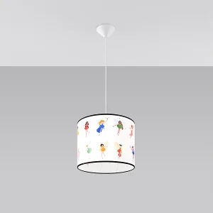 Hanglampen Hada modern van – 1 lichtbronnen 4000K – L.30 x H.95 cm – veelkleurig Hanglampen Hada modern van – 1 lichtbronnen 4000K – L.30 x H.95 cm – veelkleurig