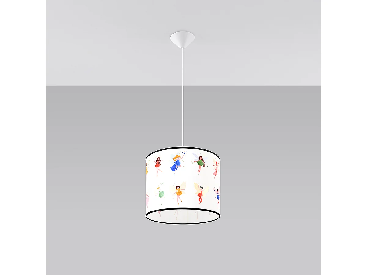 Hanglampen Hada modern van - 1 lichtbronnen 4000K - L.30 x H.95 cm - veelkleurig
